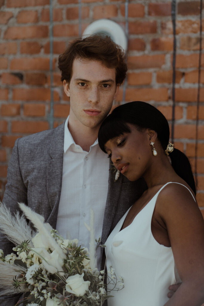 grey groom suit
