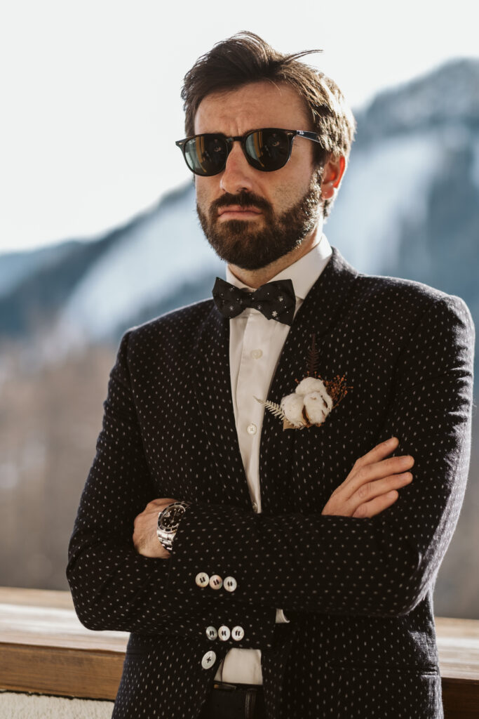 winter wedding suit
