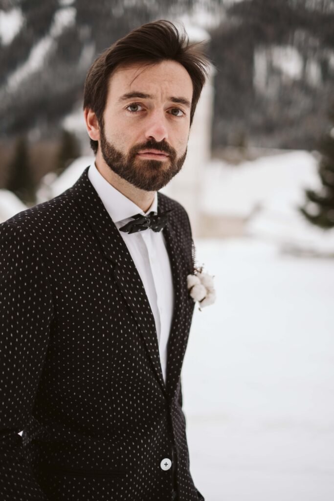 winter groom suit