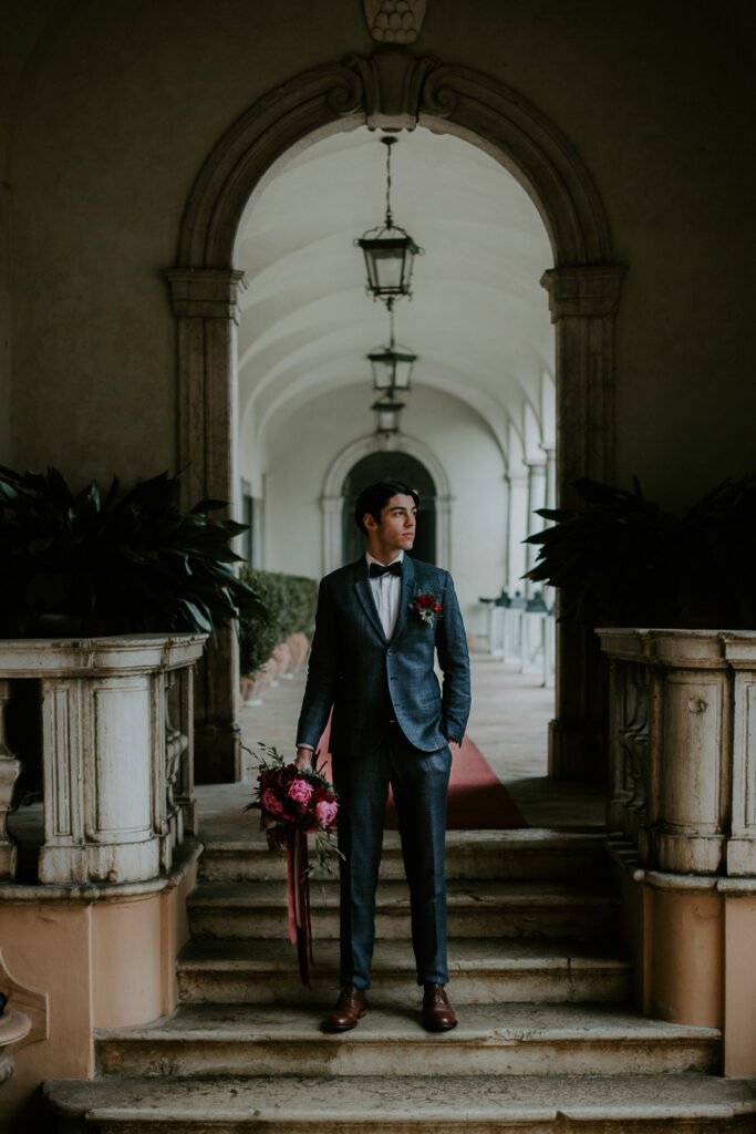 vintage groom suit