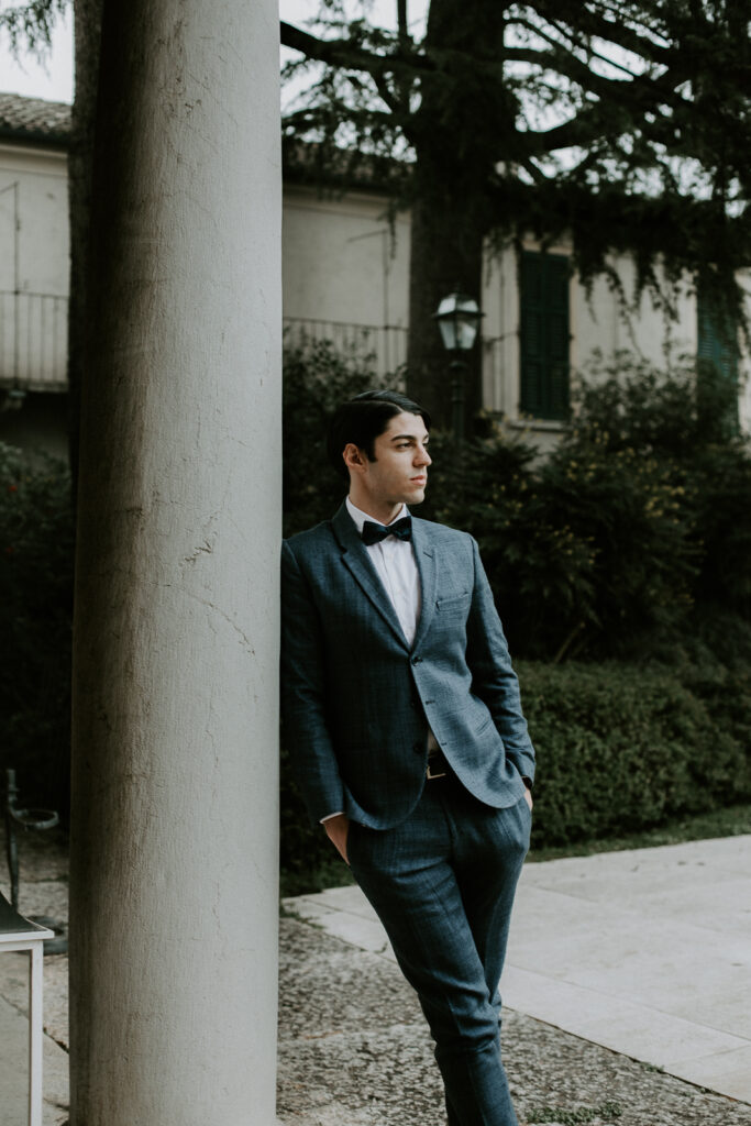 vintage groom suit