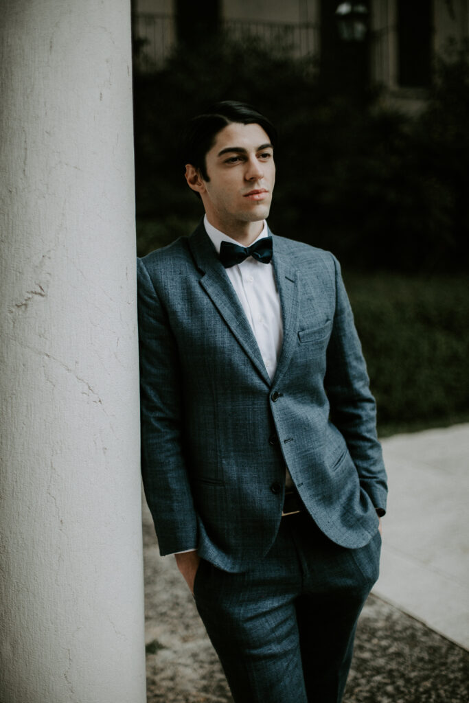 vintage groom suit